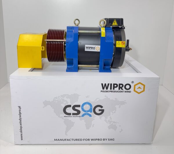 WCIĄGARKA BEZREDUKTOROWA NA LINY  Q-1000 KG - obrazek 6