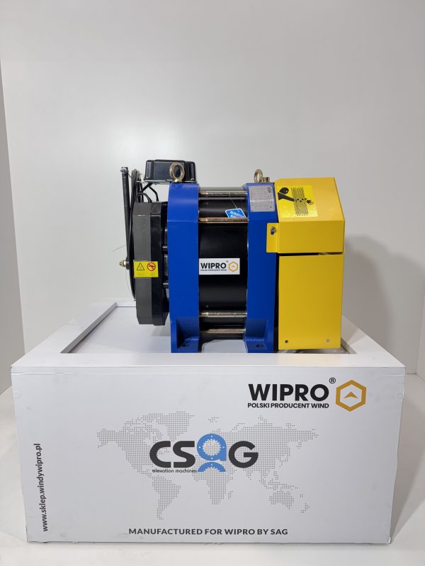 WCIĄGARKA BEZREDUKTOROWA NA LINY Q-500 KG WIPRO-01-0001