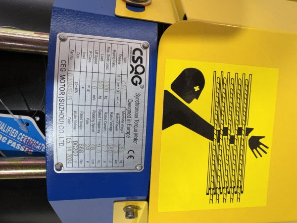 WCIĄGARKA BEZREDUKTOROWA NA LINY Q-500 KG WIPRO-01-0001 - obrazek 4
