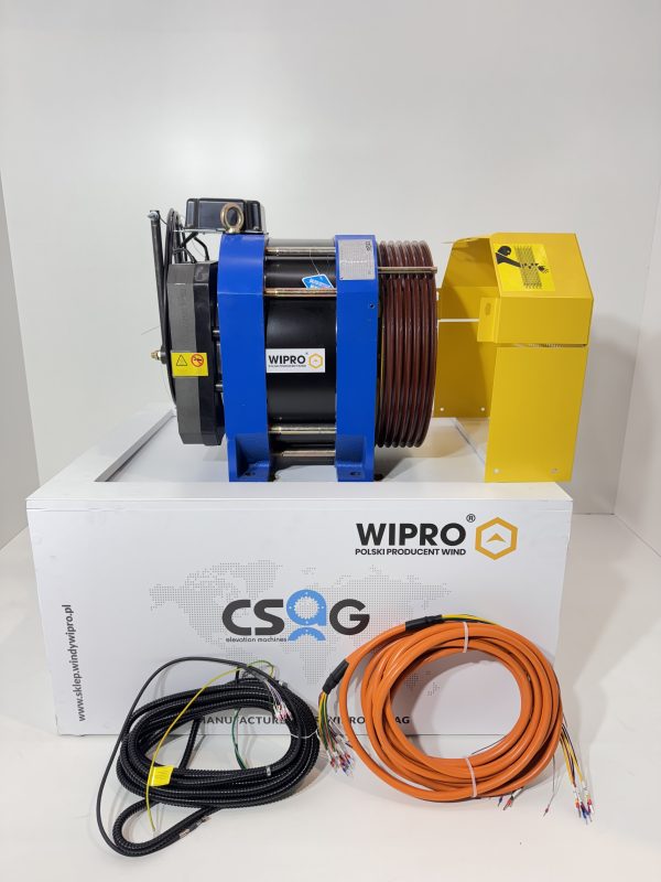 WCIĄGARKA BEZREDUKTOROWA NA LINY Q-500 KG WIPRO-01-0001 - obrazek 6