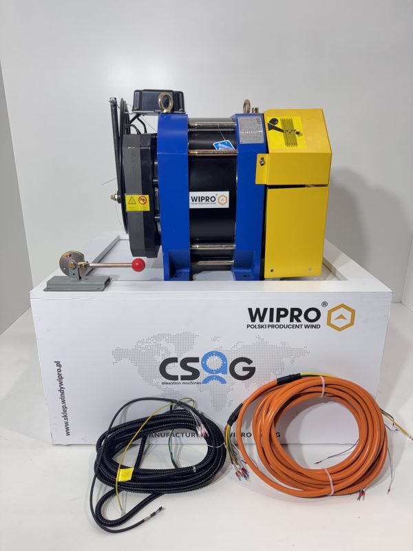 WCIĄGARKA BEZREDUKTOROWA NA LINY Q-500 KG WIPRO-01-0001 - obrazek 9