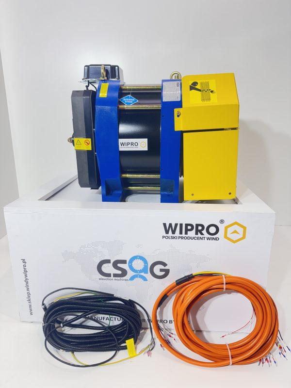 WCIĄGARKA BEZREDUKTOROWA NA LINY Q-1600 KG - obrazek 4
