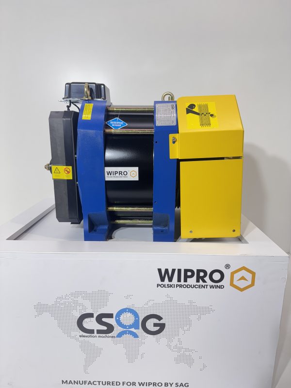 WCIĄGARKA BEZREDUKTOROWA NA LINY Q-1600 KG
