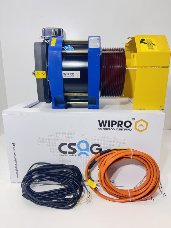 WCIĄGARKA BEZREDUKTOROWA NA LINY Q-1600 KG - obrazek 8